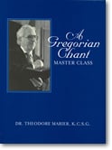 A Gregorian Chant Master Class book cover